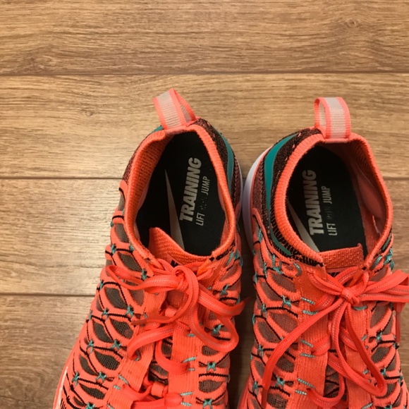 Nike Train Ultrafast Flyknit Mango Training Running Shoe size 11.5 - Picture 3 of 11